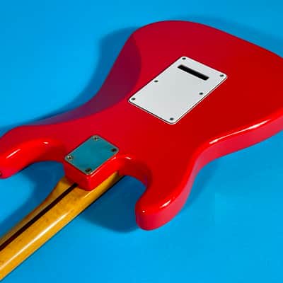 Fender Custom build partscaster 2012 - Fiesta Red image 15