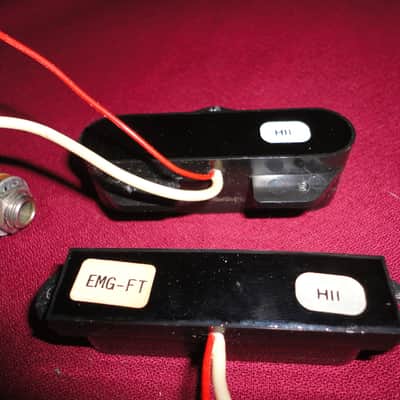 EMG-Telecaster-Active-EMG-FT-EMG-RT-Tele-Guitar-Single-Coil-Pickup-Set image 1