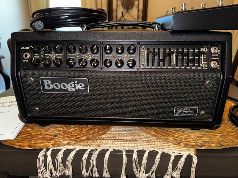Mesa/Boogie JP-2C John Petrucci Signature 100/60W Tube Head | Excellent | Original Footswitch, Cable & Manual image 1
