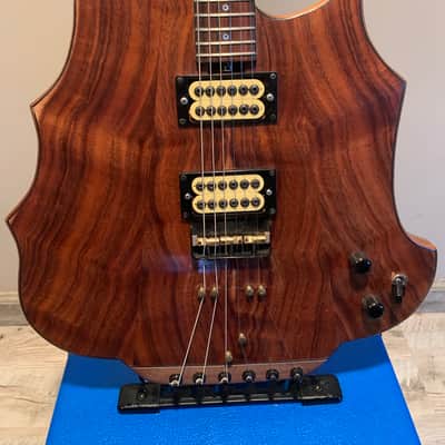 SKR Custom Koa Semi hollow 2018 Natural/Gloss Lacquer image 3