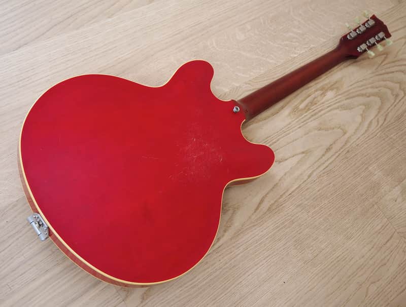 1990 Greco SA-75 Vintage Semi-Hollowbody ES-335 Guitar Cherry