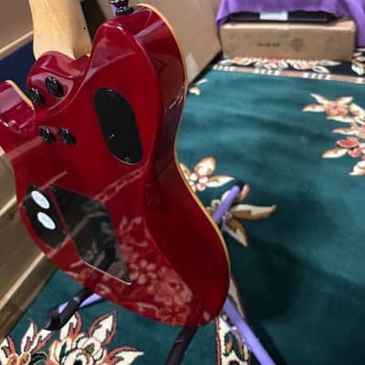 EVH Wolfgang Standard Quilt-Top 2015 - Gloss Trans-Red Quilt w/ Custom EVH Gig-Bag! (Unplayed NOS) image 17
