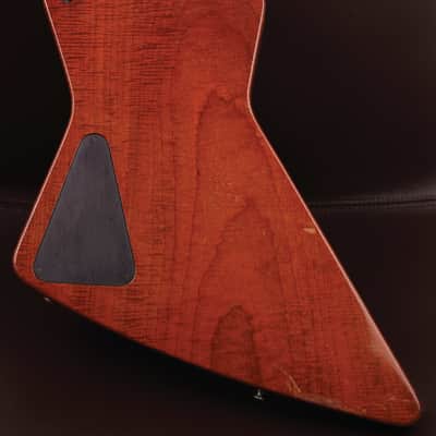 Gary Moore Owned 1984 Hamer Explorer #0731 Natural | Hamer Standard w/One-Piece Flame Honduras Mahogany Back, Flame Maple Top, Honduras Mahogany Neck, Scimitar Headstock w/Rare Flame Maple Veneer, DiMarzio PAF + Hamer Slammer Humbuckers & Sperzel Tuners image 21