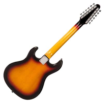 Rapier Saffire 12 String Electric Guitar ~ Sunburst image 2