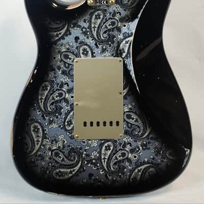 Fender Custom Shop 1957 Stratocaster, Time Machine Series, Heavy Relic, Gold Hardware, Black Paisley, w/HSC image 13
