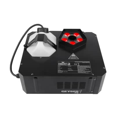 CHAUVET GEYSER P5 RGBA+UV LED Pyrotechnic-like Fog FX Light with Wired Remote Controller image 1