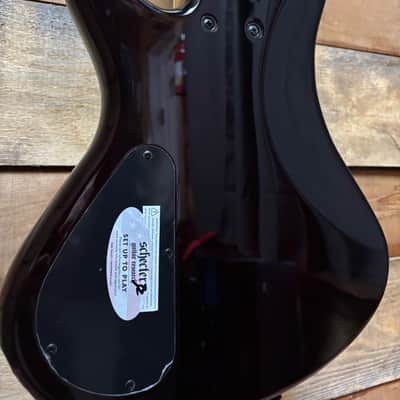 Schecter Stiletto Extreme 5 Bass Black Cherry image 14
