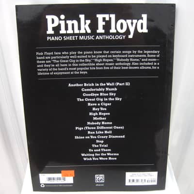 Pink Floyd Piano Sheet Music Anthology Vocal Guitar Sheet Music Song Book Songbook image 2