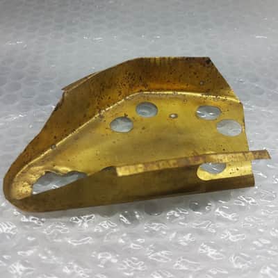1968 Gibson SG Control Cavity Brass Plate image 3