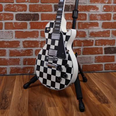 Gibson Custom Shop TRG Stinger Series les Paul Custom Murphy Lab Ultra Light Aged Checkerboard 2025 w/OHSC image 5