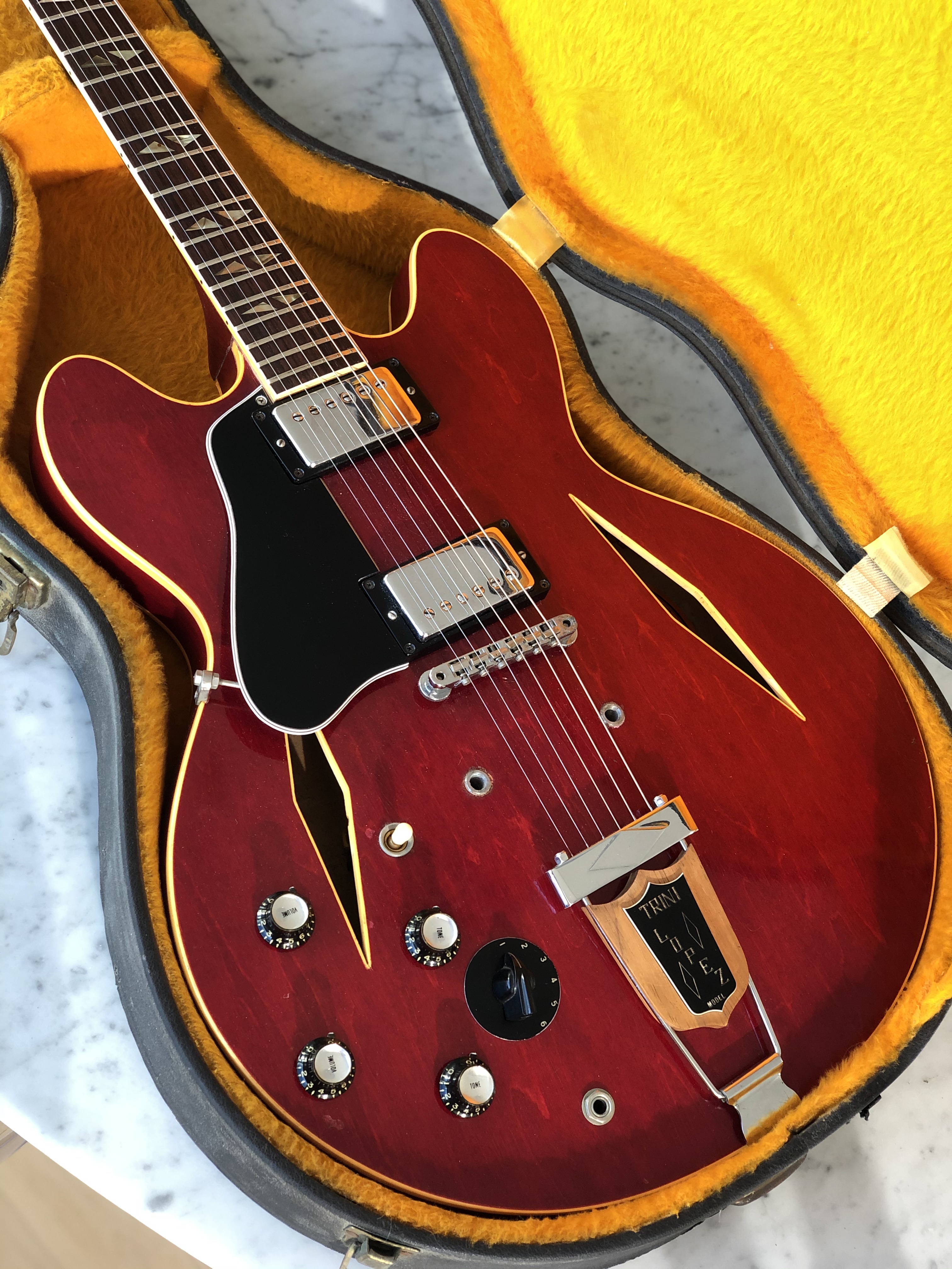1967 Gibson Trini Lopez Factory Lefty w/ Varitone Rare Vintage Left Handed