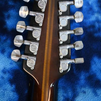 Ovation 1155 Custom Balladeer 12-String 1980s - Sunburst - w/ OHSC image 17