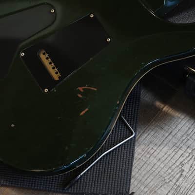 2015 PRS 30th Anniversary Custom 24 10 Top Electric Guitar Flamed Jade + OHSC image 16