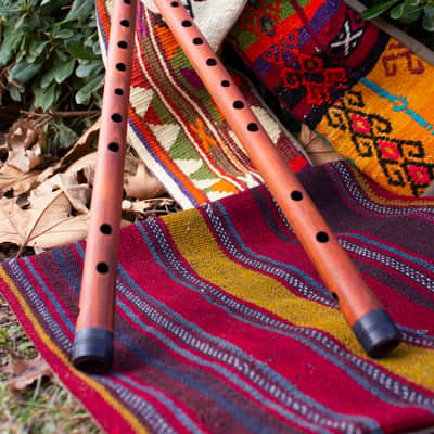 Corsaro Music™ Dilsiz Kaval Flute (keys E &D) ---Ships from the US image 1