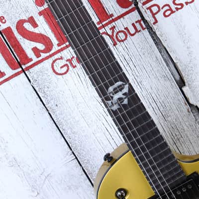 ESP LTD EC-2025 50th Anniversary Electric Guitar Metallic Gold w Hardshell Case image 11