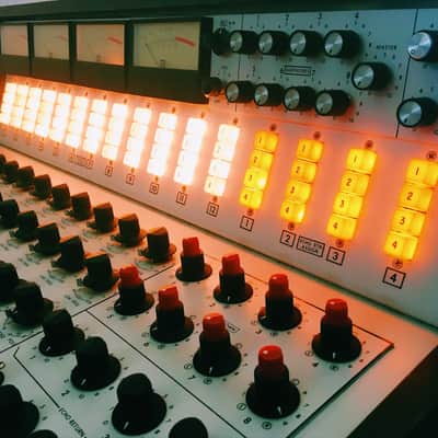 Vintage 1970's Opamp Labs 1204-RS Recording Console Sidecar Quad Eight Electrodyne Inductor EQ image 6