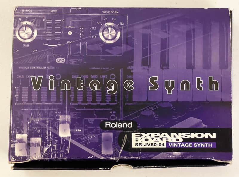 Roland SR-JV80-04 Vintage Synth Expansion Board NEW CAPACITOR image 1