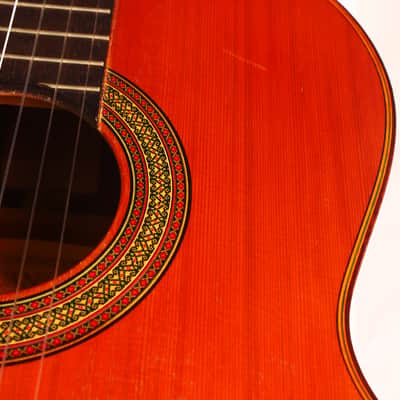 Juan Estruch 1976 "Chet Atkins" yellow label - very nice classical guitar + check video! image 13
