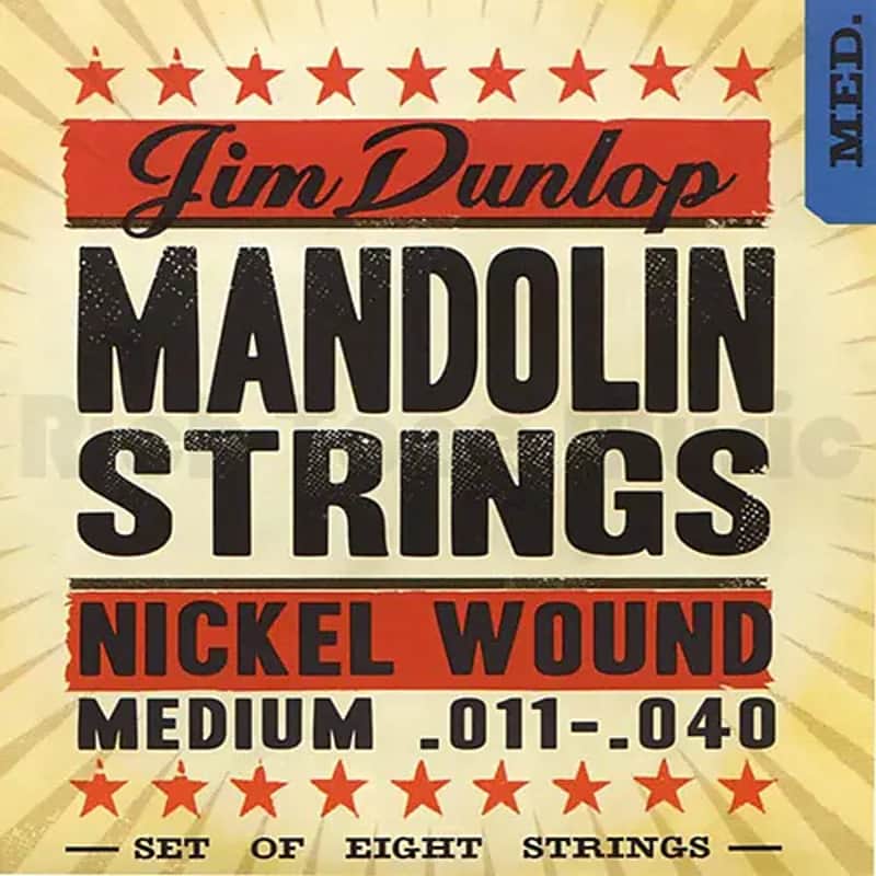 Dunlop DMN26 Nickel Plated Steel Mandolin String - 0.026 image 1