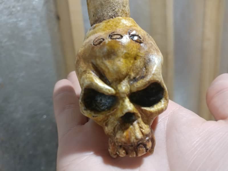 Handmade Aztec Death Whistle image 1