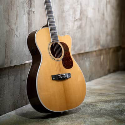 Cort Gold-OC8 OM Cutaway Acoustic Guitar All Solid Fishman image 6