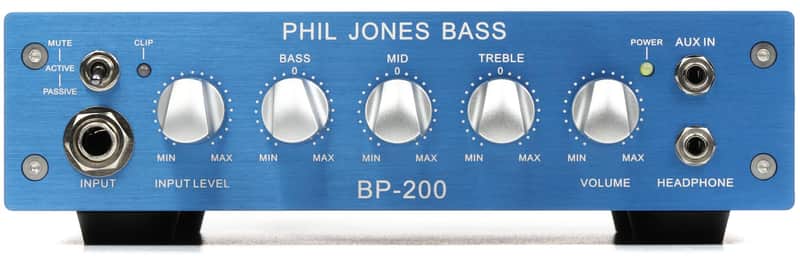 Phil Jones Bass BP-200 200-watt Bass Amplifier Head image 1