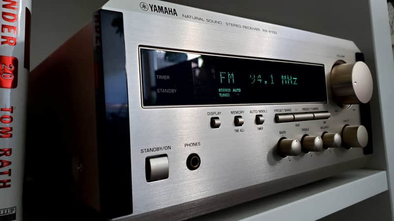 アンプ YAMAHA RX-E100 Yamaha RX E100 Natural Sound Stereo Receiver 100w With Remote