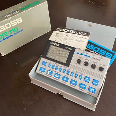 Boss DR-110 Dr. Rhythm 1980s - Silver
