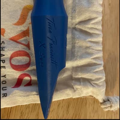 SYOS Tivon Pennicott Signature Tenor Mouthpiece (Size 8) – Phantom Blue 2020 - 3D-printed ABS polymer. image 2