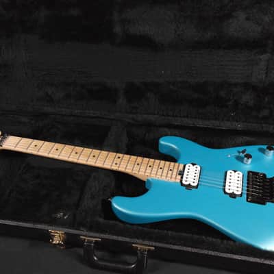 Charvel Pro-Mod San Dimas Style 1 HH FR Maple Fingerboard - Matte Blue Frost image 5