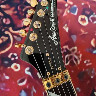 *RARE* 1989 Aria Pro II Diamond Series JX-550 Japan MIJ - Concorde Headstock Lawsuit Era - Excellent Condition image 14