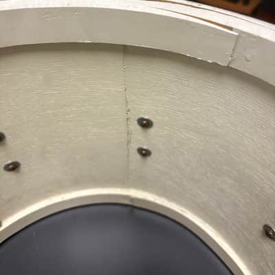 Leedy & Ludwig 3160 "Triumphlal" 15"x12" Parade Snare Drum - Marine Pearl (1952) image 16