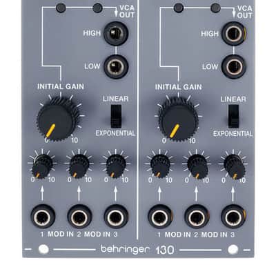 Behringer 130 Dual VCA Eurorack Synthesizer Module image 2