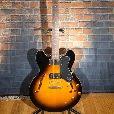 Epiphone Dot Deluxe Vintage Sunburst image 1