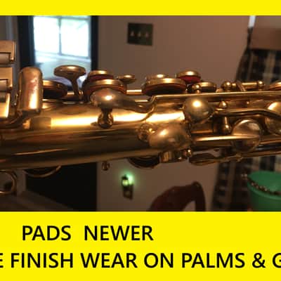 SUMMER DEAL FANTASTIC CONN STENBERG PORTRAIT GOLD PLATED ALTO SAXOPHONE " THE TRAVLIN' GYPSY "1924 FINISH 00 NEW PADS image 7
