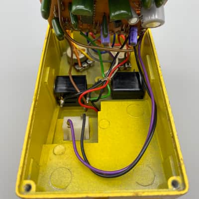 Boss OD-1 Over Drive (1978 August, Clear Switch, Silver Screw, Long Dash, Black Label Made in Japan) 7300 Raytheon RC3403ADB image 12