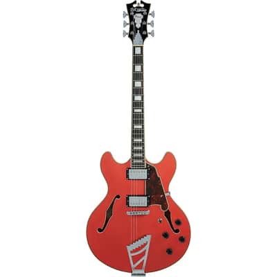 D'Angelico Premier DC Semi-Hollow Double Cutaway with Stairstep Tailpiece
