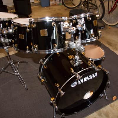Yamaha  Maple Custom 1996 Piano Black image 4