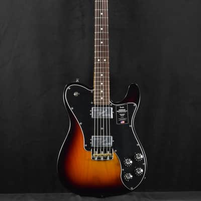 Fender American Professional II Telecaster Deluxe 3-Color Sunburst Rosewood Fingerboard image 2