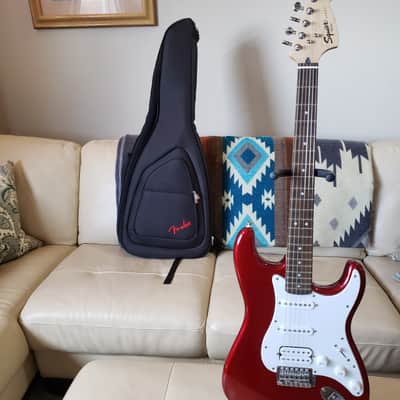 Fender Squire Affinity Strat and Exceptional Gig Bag image 1
