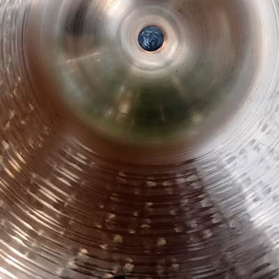 Paiste Black Alpha Slipknot edition Sound Edge Hi Hat 14" 2008-2010 - Black with Gold Slipknot logo image 11
