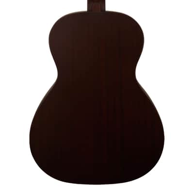 Used Gretsch Jim Dandy Concert Acoustic Guitar - Deep Cherry Burst image 7