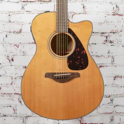 Yamaha FSX800C Concert Size Electric/Acoustic Vintage Natural image 1