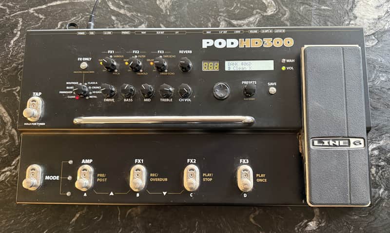 Line 6 POD HD300 Multi-Effect and Amp Modeler | Reverb
