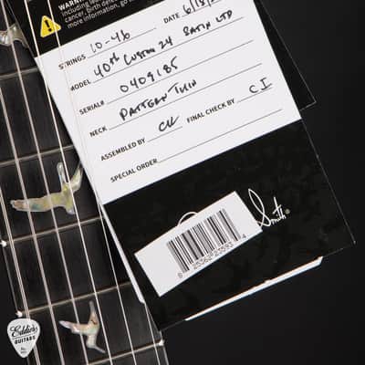 PRS 40th Anniversary Custom 24 Satin Limited Edition - Faded Whale Blue image 15