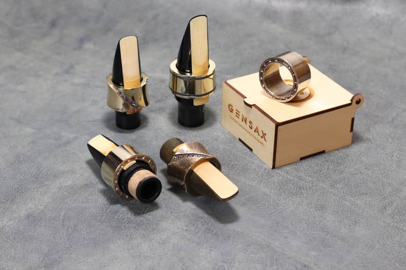 Gen Sax  "SENSATION" Alto Saxophone Ligature Sound Booster | Heavy Mass Ring Ligature Handcrafted | image 1