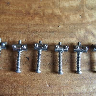 Fender Telecaster notched saddles with intonation screws - correct replacements for 1972, 1973, 1974, 1975, 1976, 1977, 1978, 1979 image 3