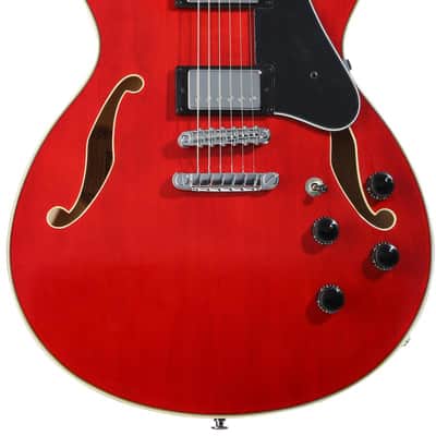 Ibanez Artcore AS73 Semi-Hollow Electric Guitar - Transparent Cherry Red image 2