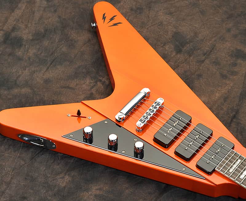 Reverend Ron Asheton Signature Volcano Electric Guitar in Rock