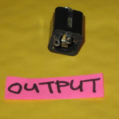 ONE lightly used genuine Boss OUTPUT jack + wires, nut, washers, & zip tie - specifically from 2009 (but can be used on other year BOSS pedals) NO pedal / NO other parts (let me know if wires need to be soldered on for you) image 9
